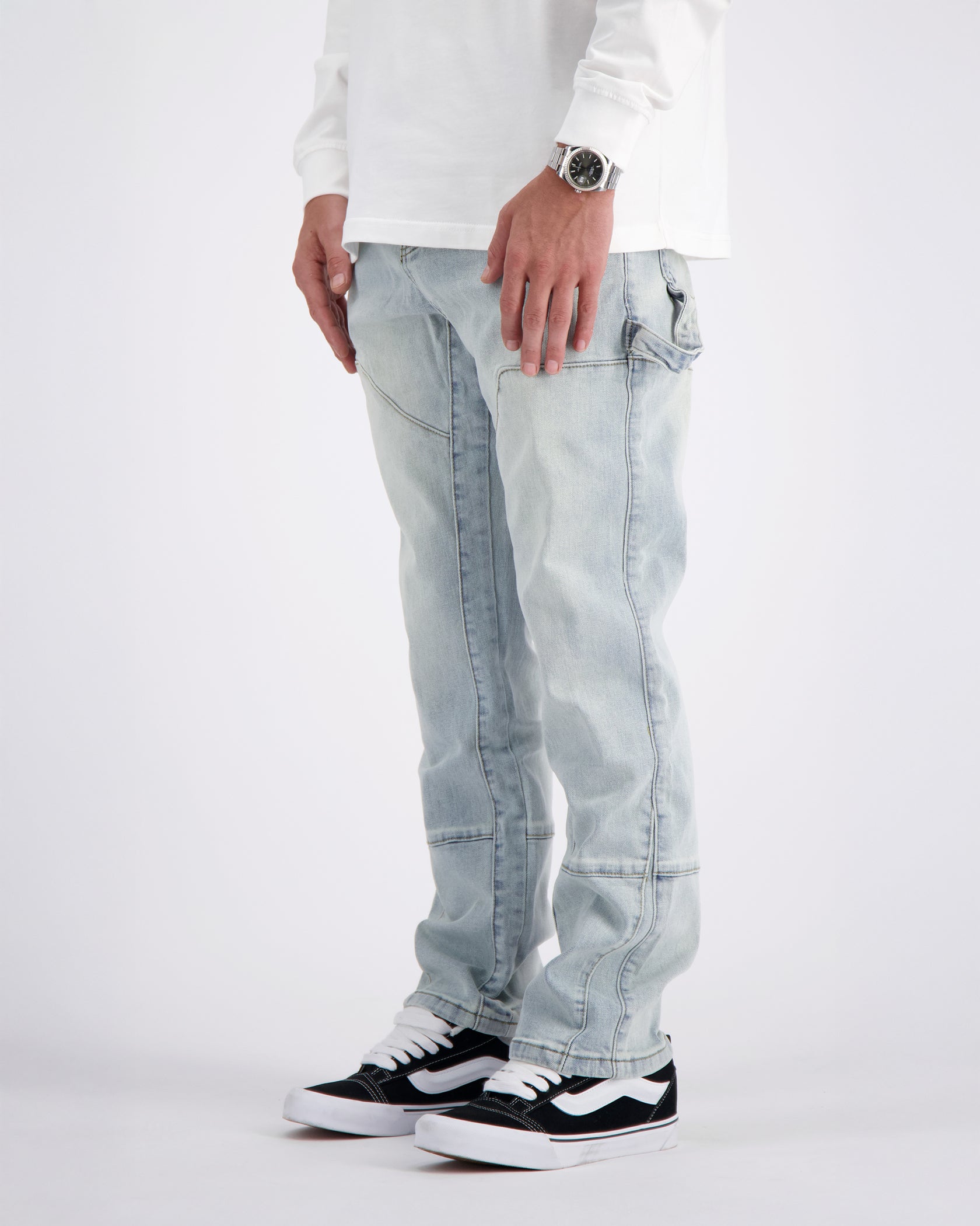 STRAIGHT CARPENTER DENIM | Blauw