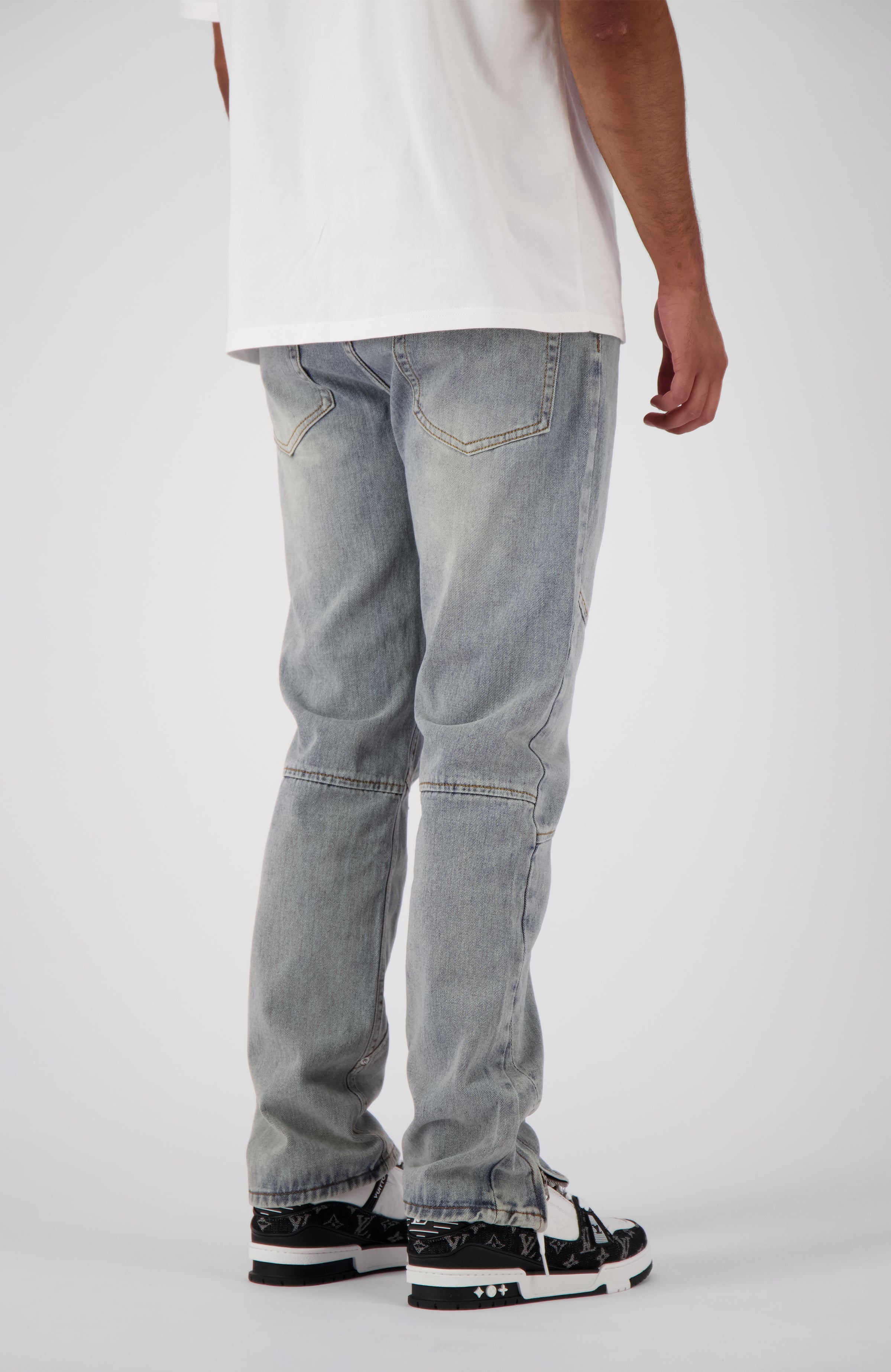 STRAIGHT WORKER DENIM | Blauw