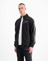 TAPED TRACKTOP | Zwart