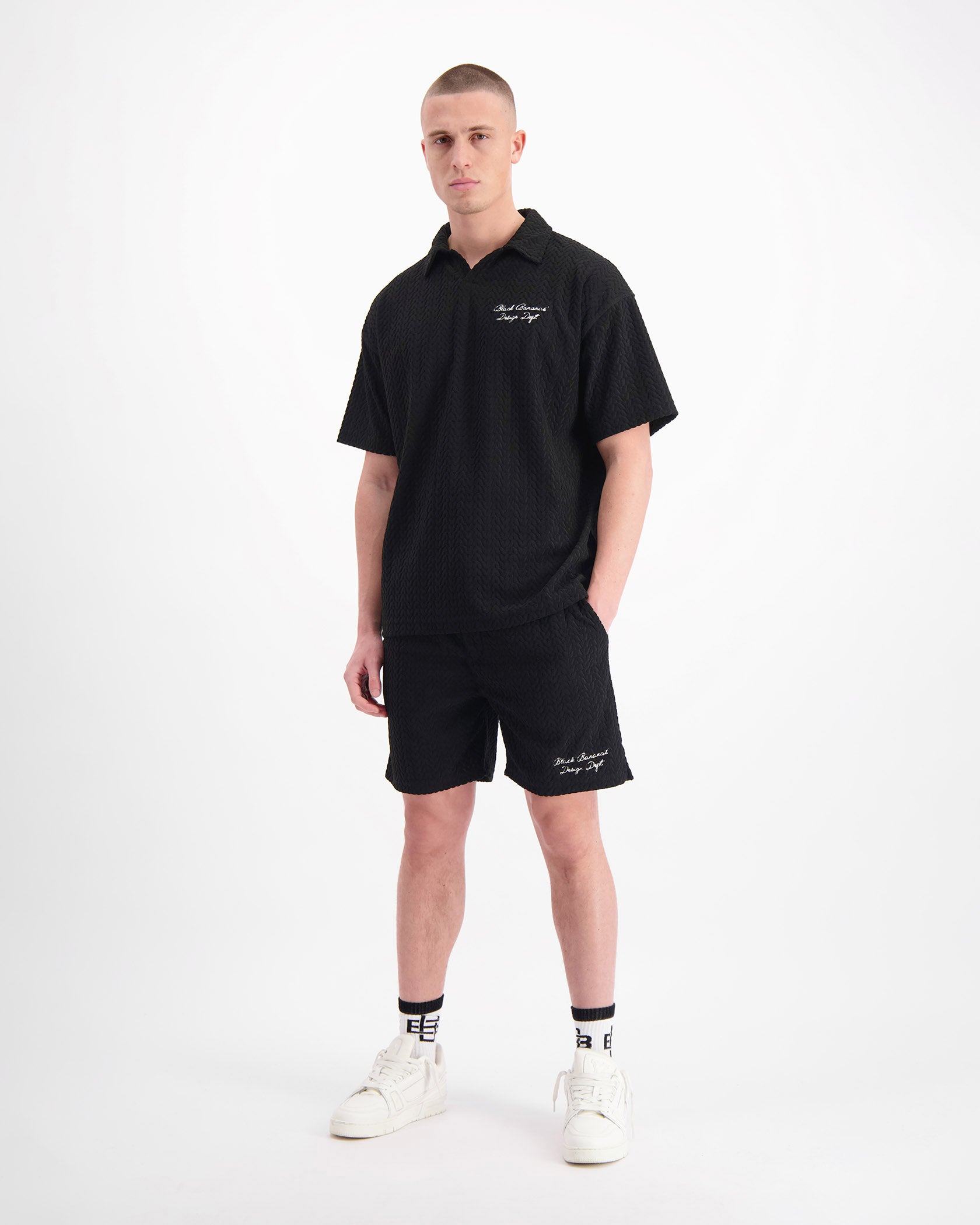 TERRY LOUNGE SET | Zwart