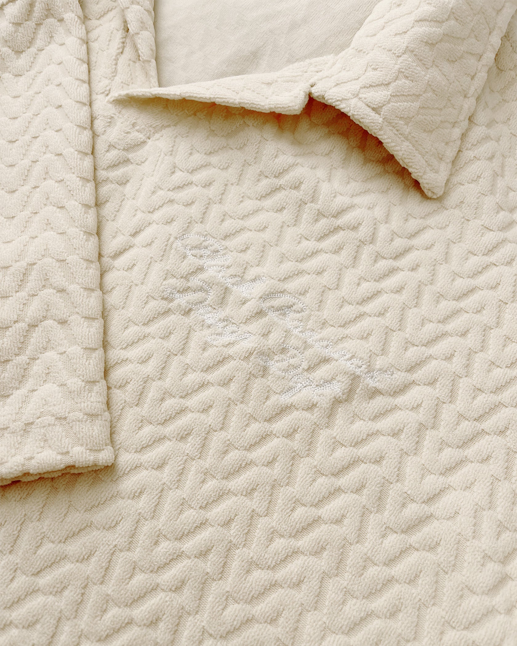 TERRY LOUNGE POLO | Zand