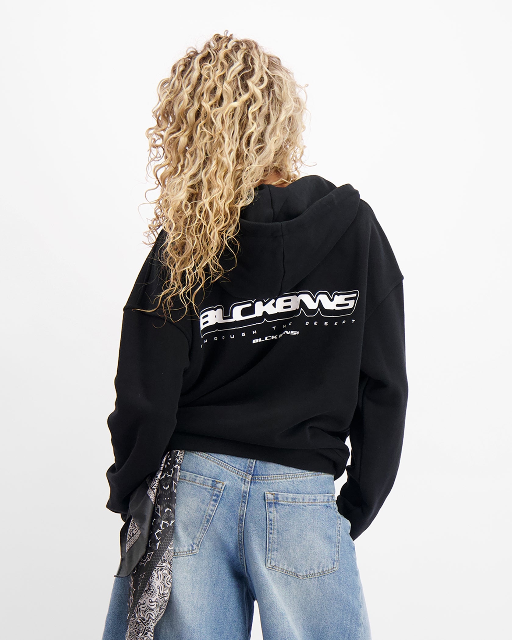 TTD ZIP HOODIE | Zwart