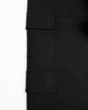 TWILL CARGO broek | Zwart