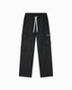 TWILL CARGO broek | Zwart
