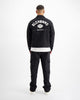 TWILL RIPPED JACKET | Zwart