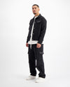 TWILL CARGO broek | Zwart