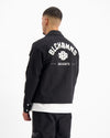 TWILL RIPPED JACKET | Zwart