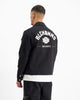 TWILL RIPPED JACKET | Zwart