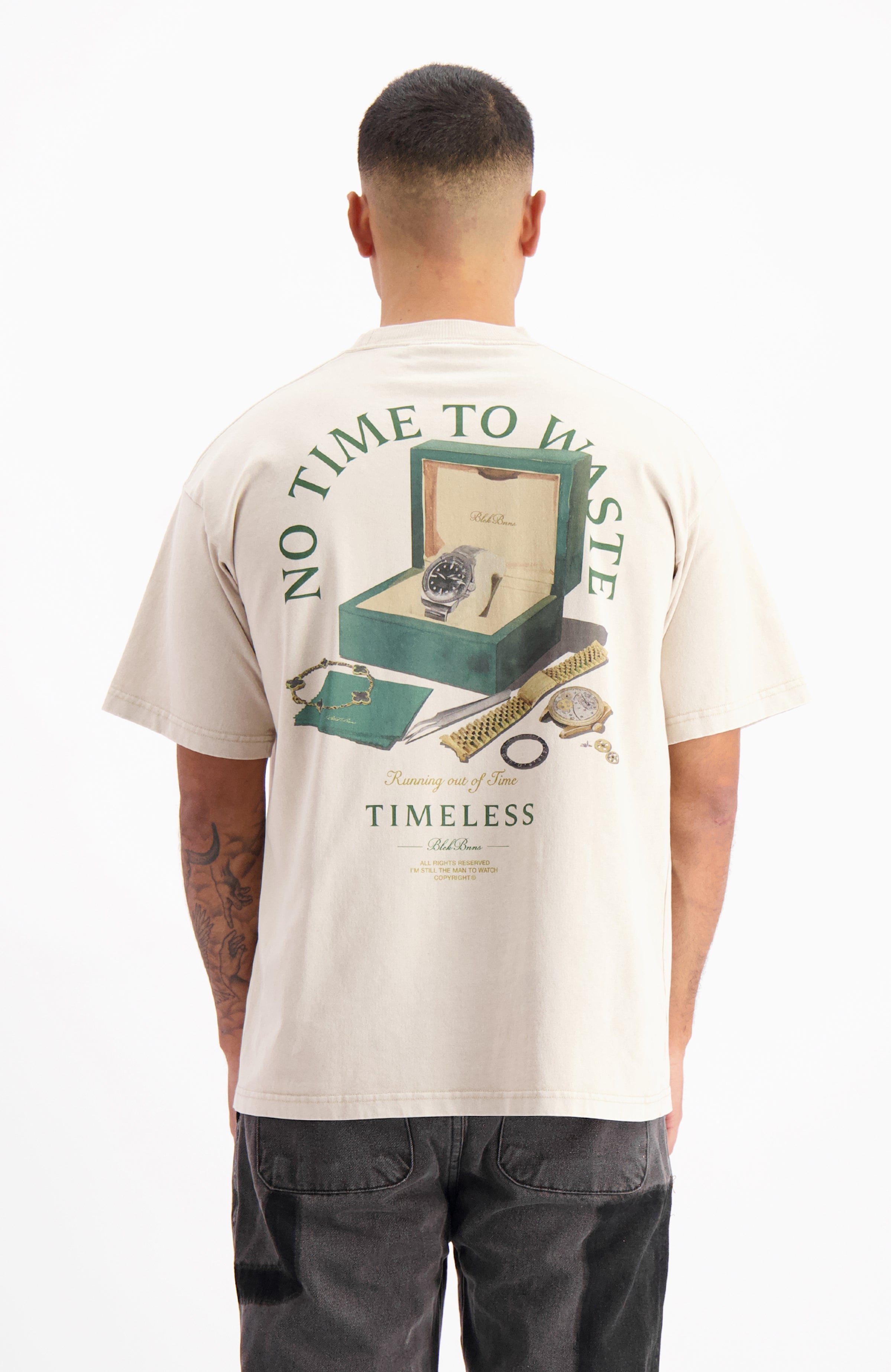 WATCHMAKER TAFEL T-SHIRT | Zand